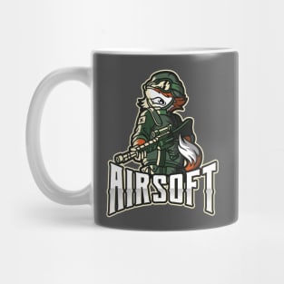 Airsoft Enthusiast Soldier Fox Mug